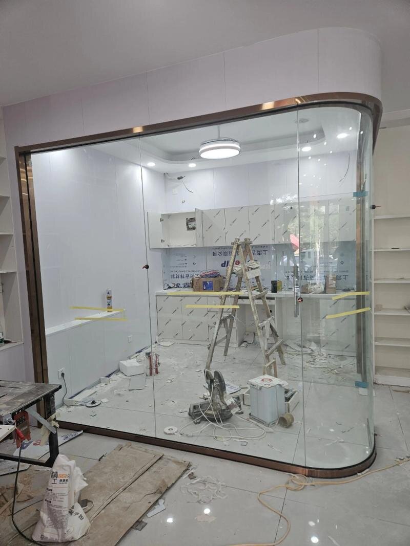 南京市热弯玻璃异形展柜玻璃 - 哪里好